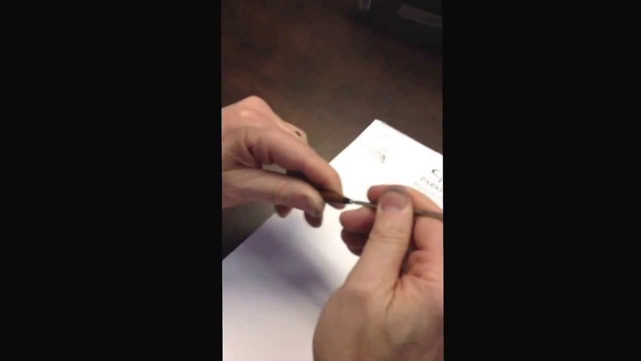 The most common ballpoint repair