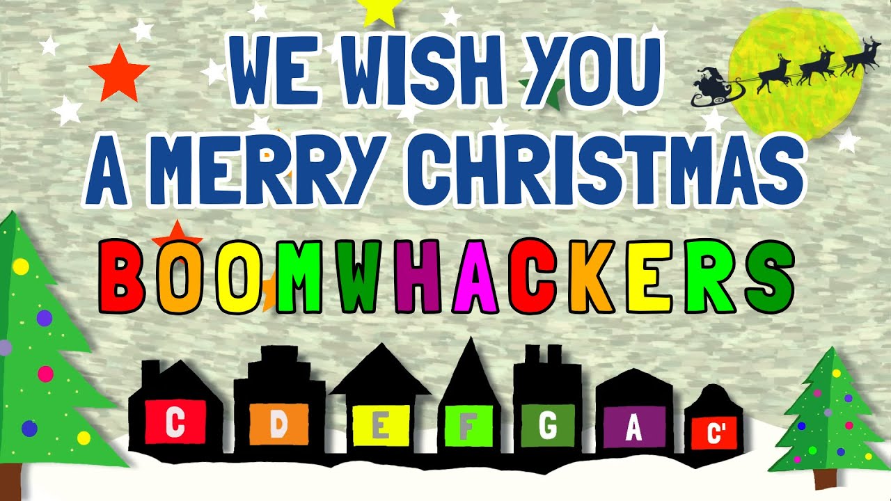 We Wish You A Merry Christmas - Boomwhackers - Boomwhacker Play Along
