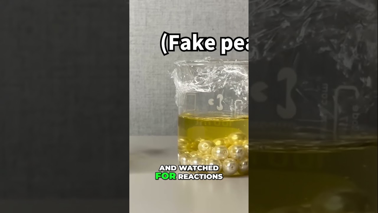 Real vs Fake Pearls: Vinegar Test EXPOSED!