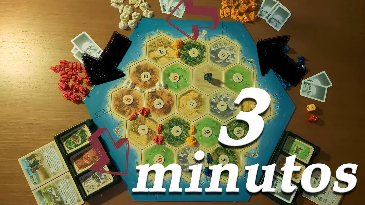 CATAN aprender a jugar en 3 MINUTOS!!! #catan #aprender #juegosdemesa