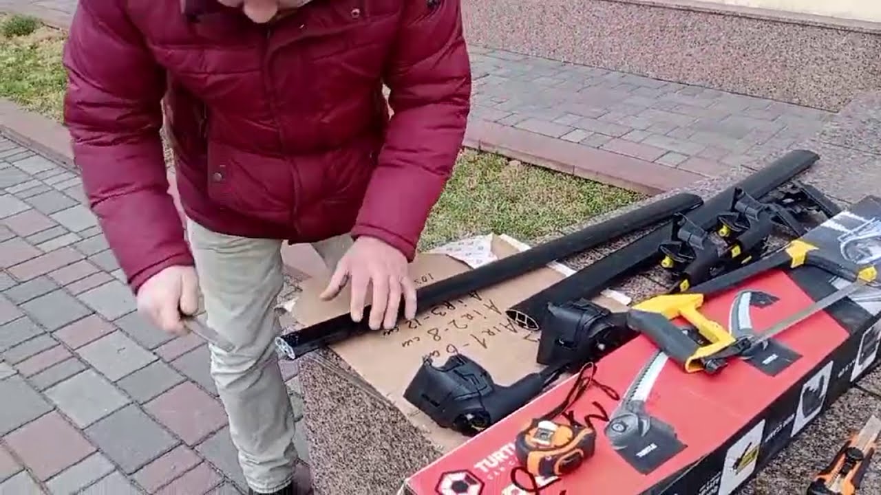 Багажник Turtle Air (1,2,3). Подрезка, замеры, установка.