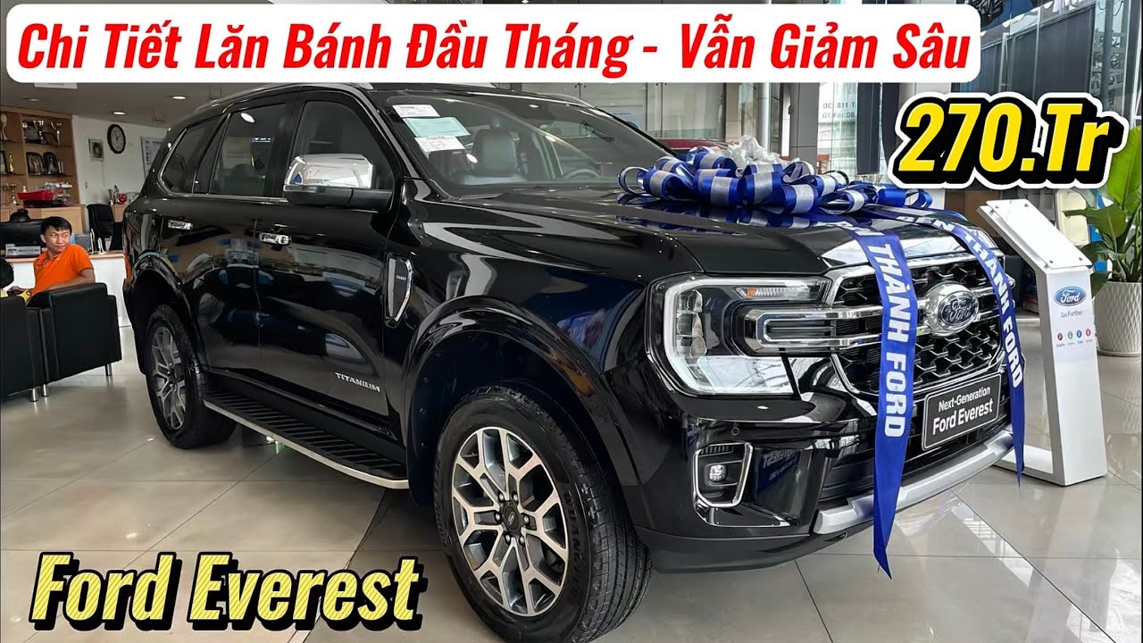 ✅Cập Nhật Gi&aacute; Xe Ford Everest Giảm S&acirc;u Đầu Th&aacute;ng | Lăn B&aacute;nh Everest Vẫn Ok hơn SantaFe | Gi&aacute; Xe Việt