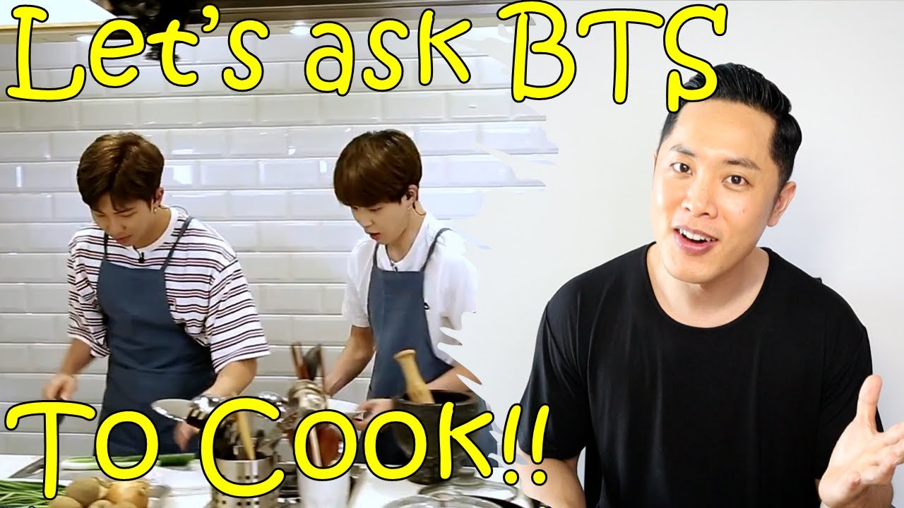 5 Korean expressions asking BTS to cook!