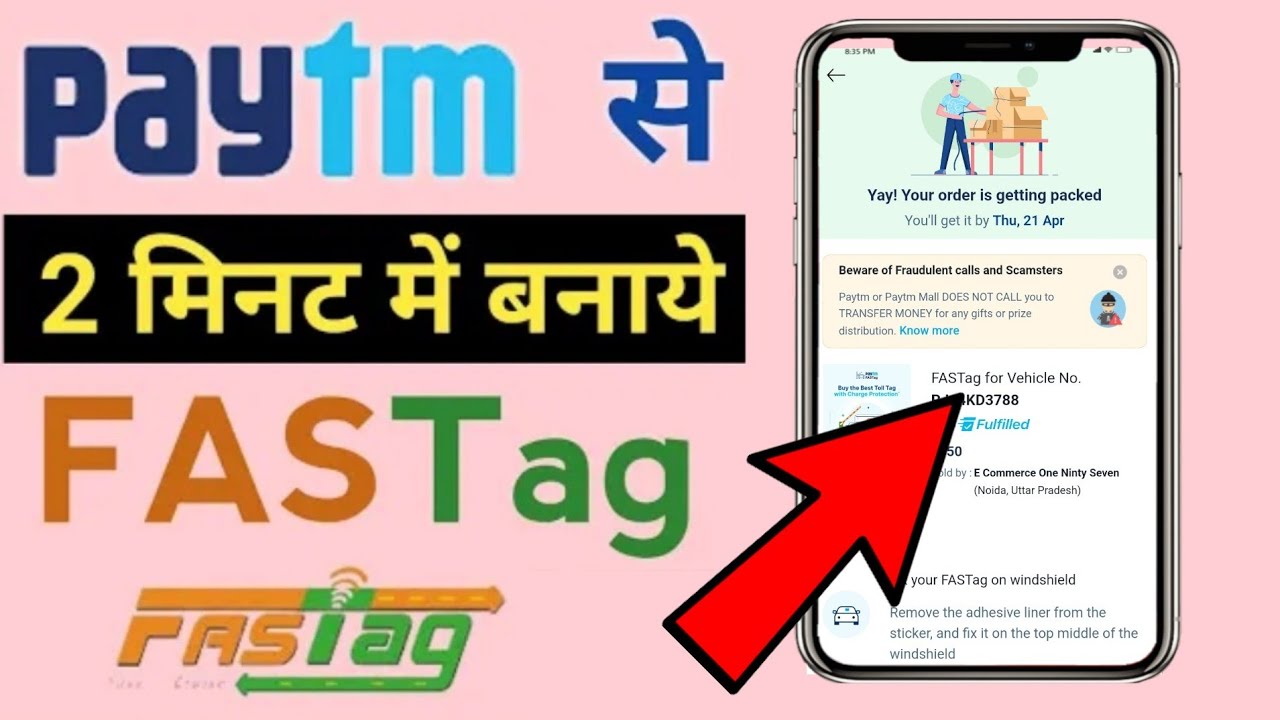 How to create Paytm Fastag?