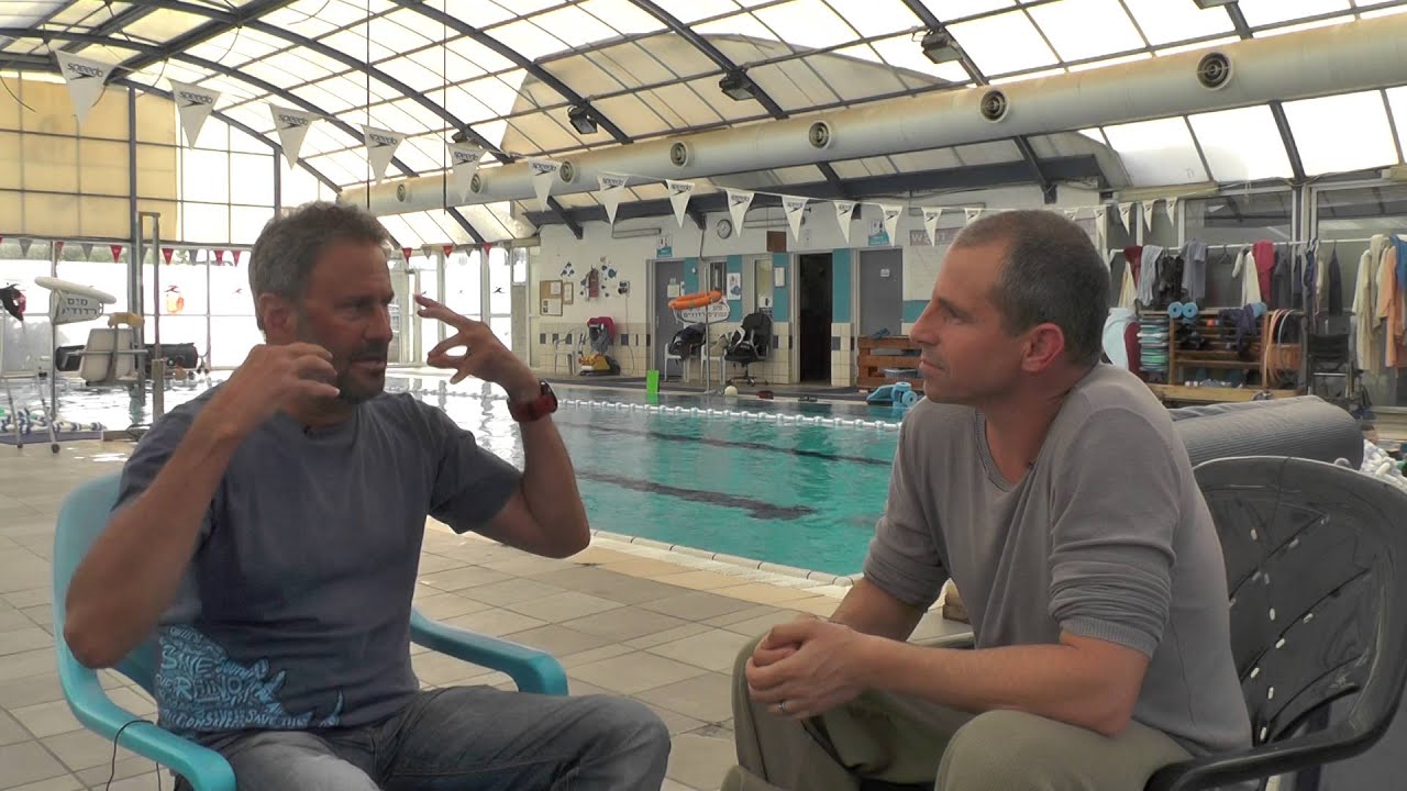 Ram Barkai & Ori Sela talking about ice swimming #2