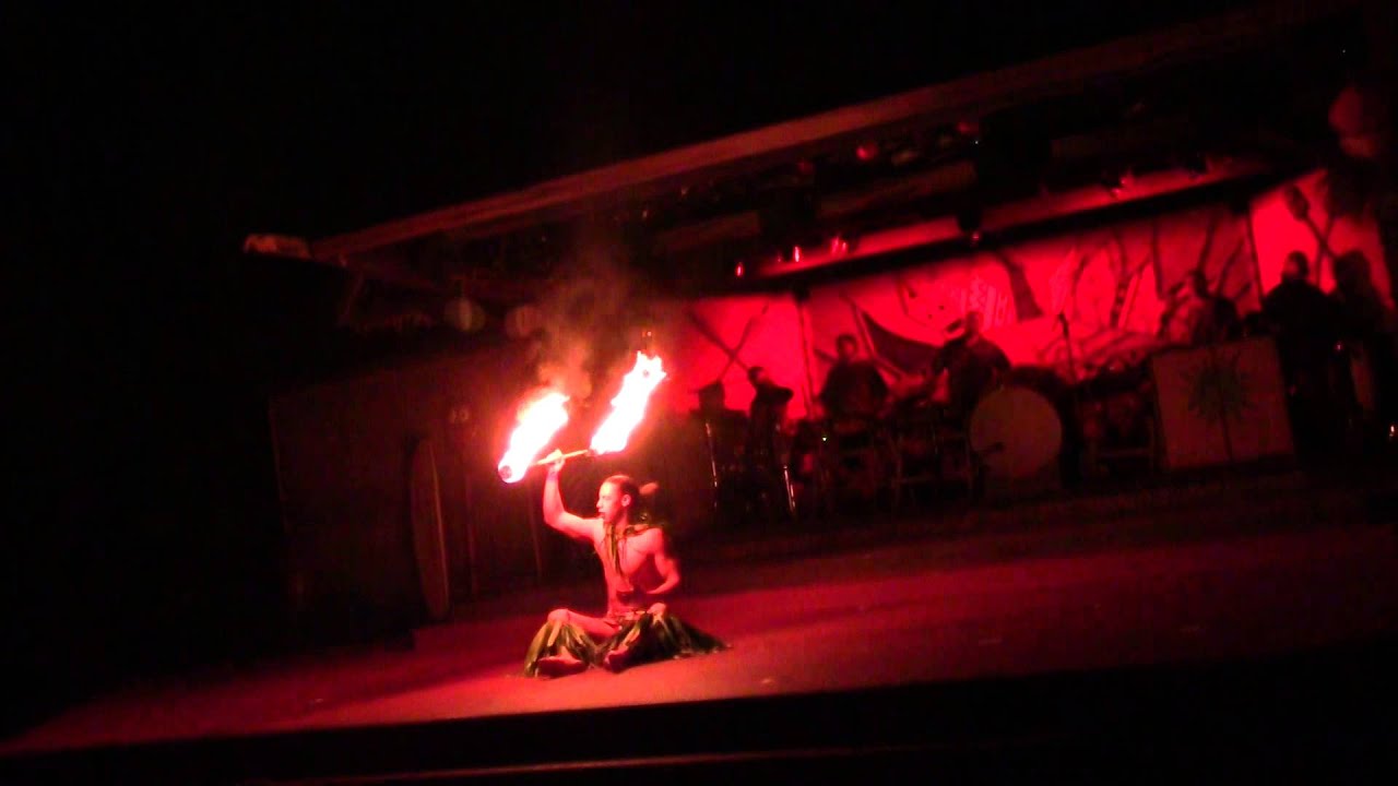 Disney's Spirit of Aloha - Fire Knife Dance
