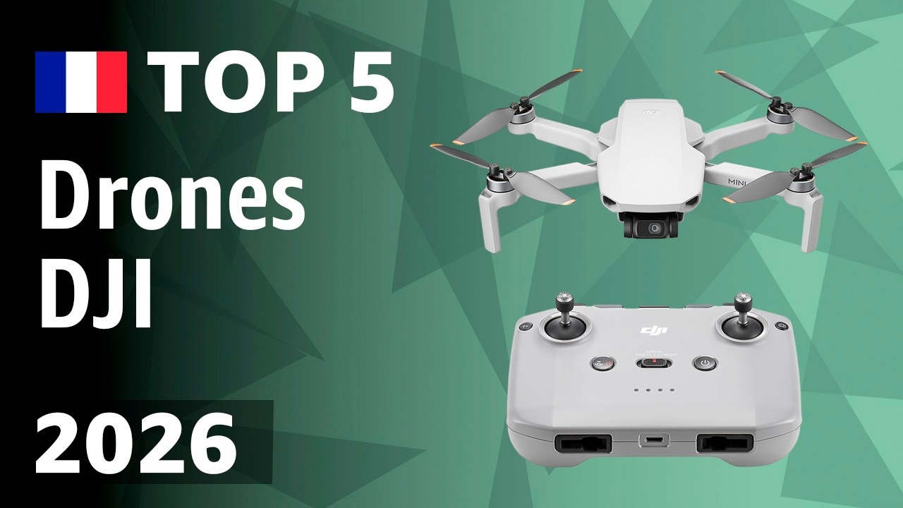 TOP-5: Les meilleurs drones DJI – Test 2026!