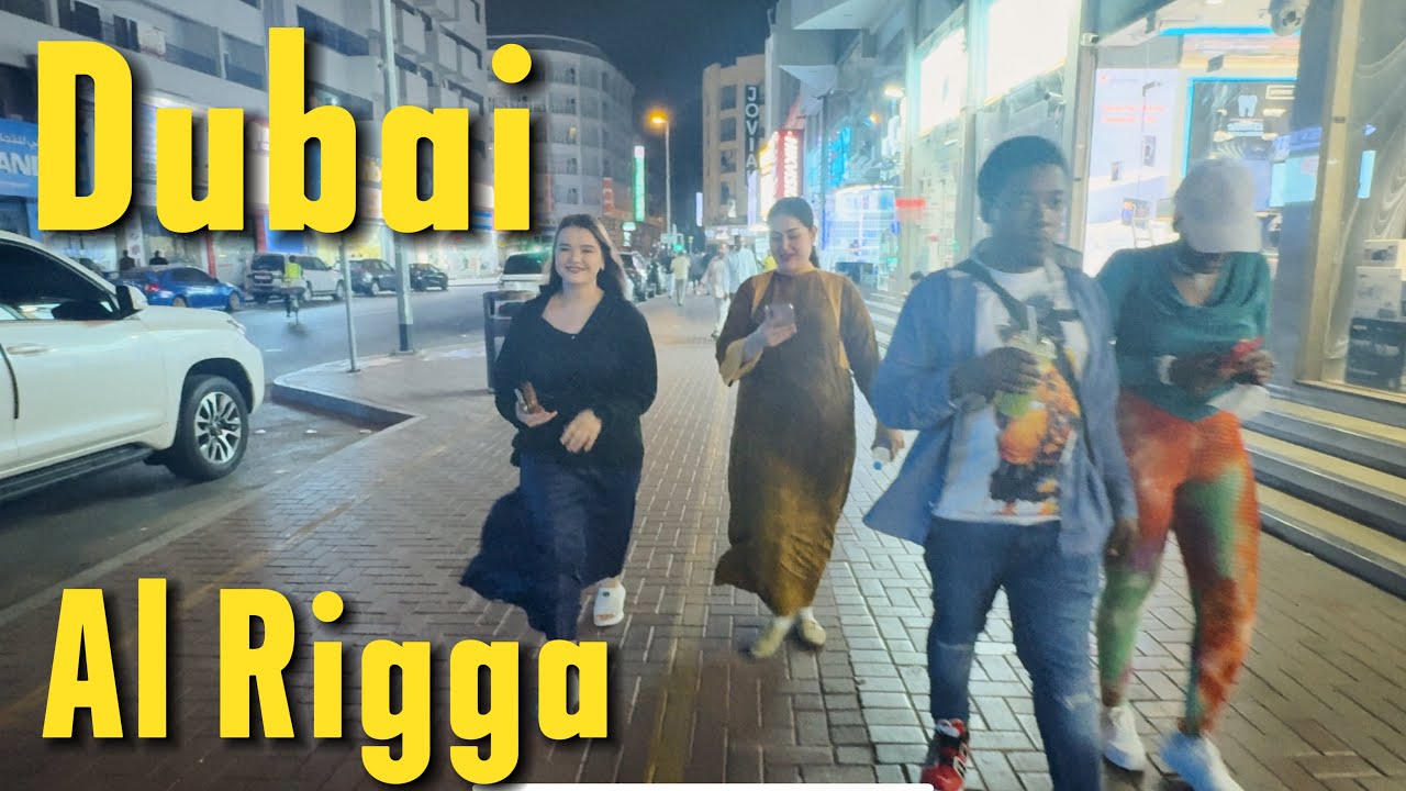 Night Walk Tour from Al Rigga to Deira Dubai | Vibrant Streets & Local Life at Night