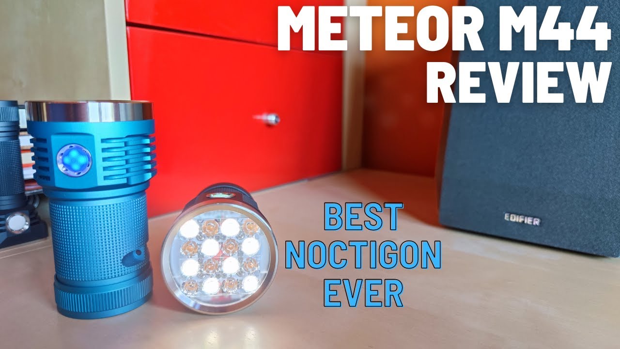 Noctigon M44 Review - Dual Channel Enthusiast Flashlight with Boost Driver