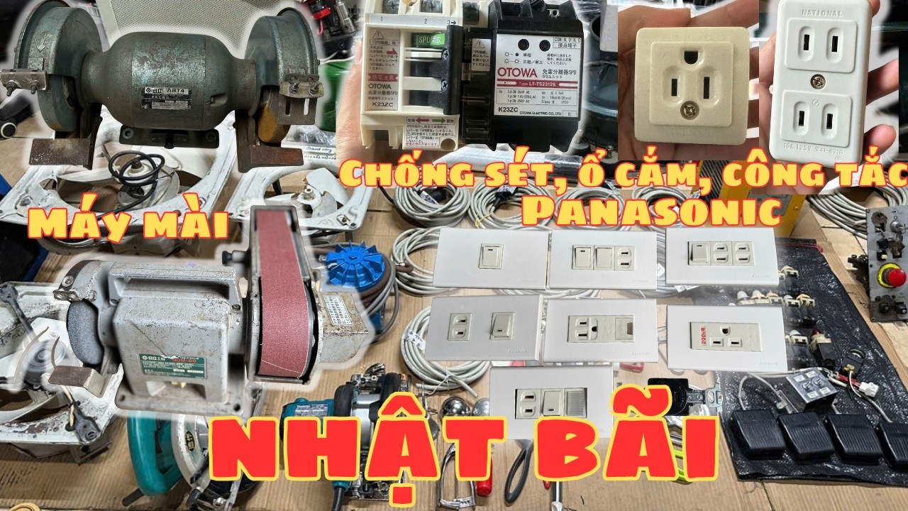 Máy Mài 2 Đá – Lọc Nước – Tủ Điện Nhật Bãi | Hàng Xịn – Giá Tốt