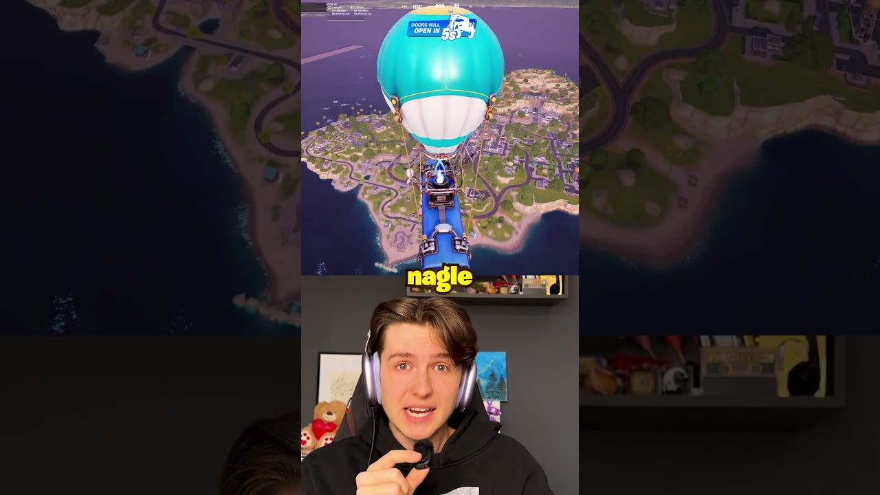 GOŚĆ Utknął w BUSIE BOJOWYM #epicpartner #fortnite