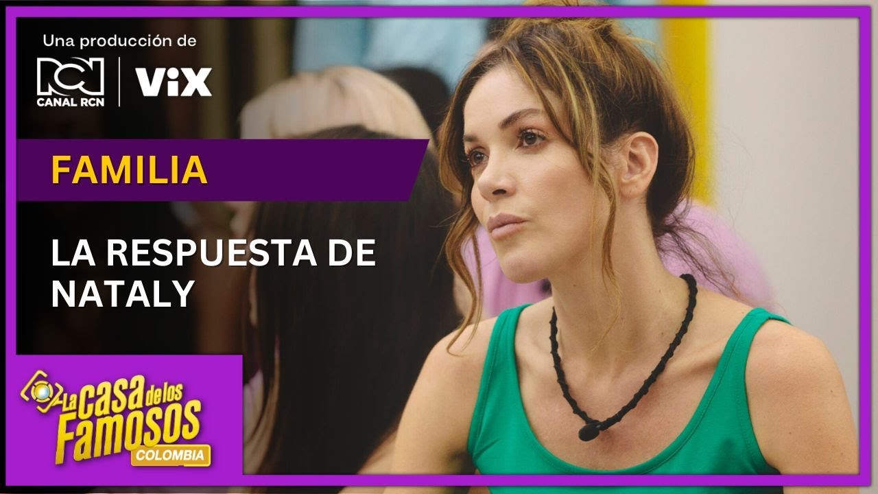 Nataly Umaña responde la pregunta que le envío Alejandro Estrada en La casa de los famosos Colombia