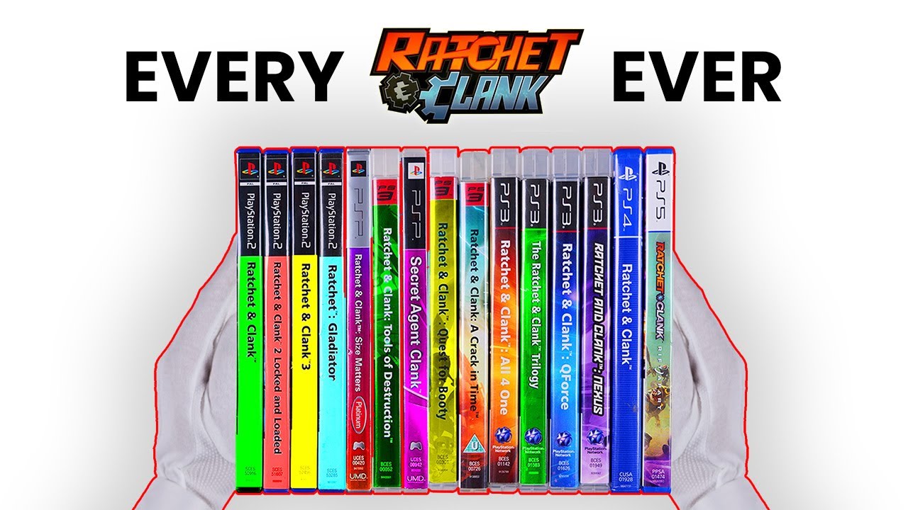 Unboxing Every Ratchet & Clank Game Ever (2002-2023)