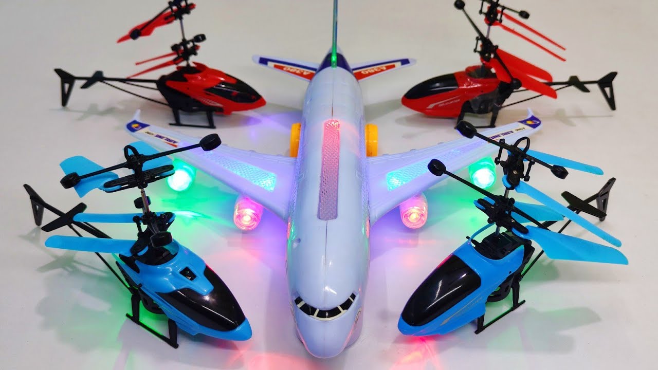 Radio control airbus a380 and Rc helicopter || airbus a38O || aeroplane || helicopter || airplane