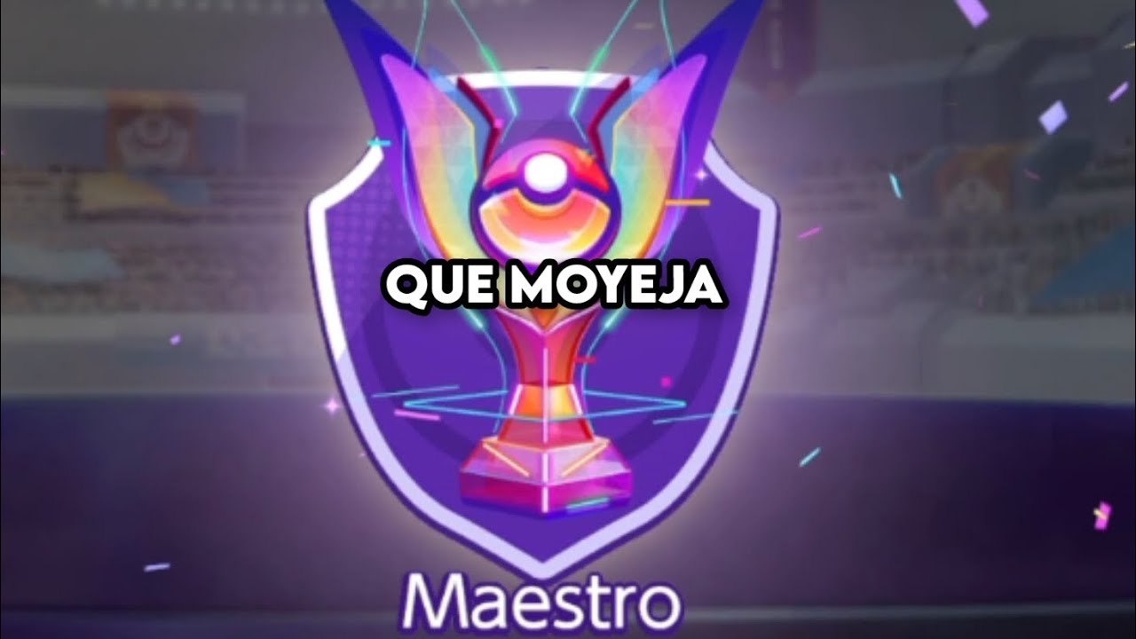 Llegando a rango Maestro de nuevo en Pokémon Unite porque si
