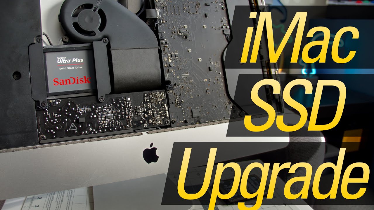 DIY 2013 iMac SSD Upgrade!