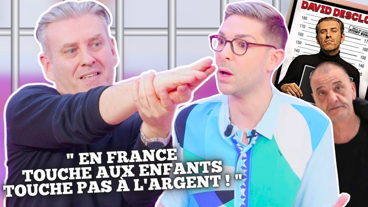 David Desclos : ancien BRAQUEUR et DÉTENU, il s’évade, CREUSE un TUNNEL et devient HUMORISTE