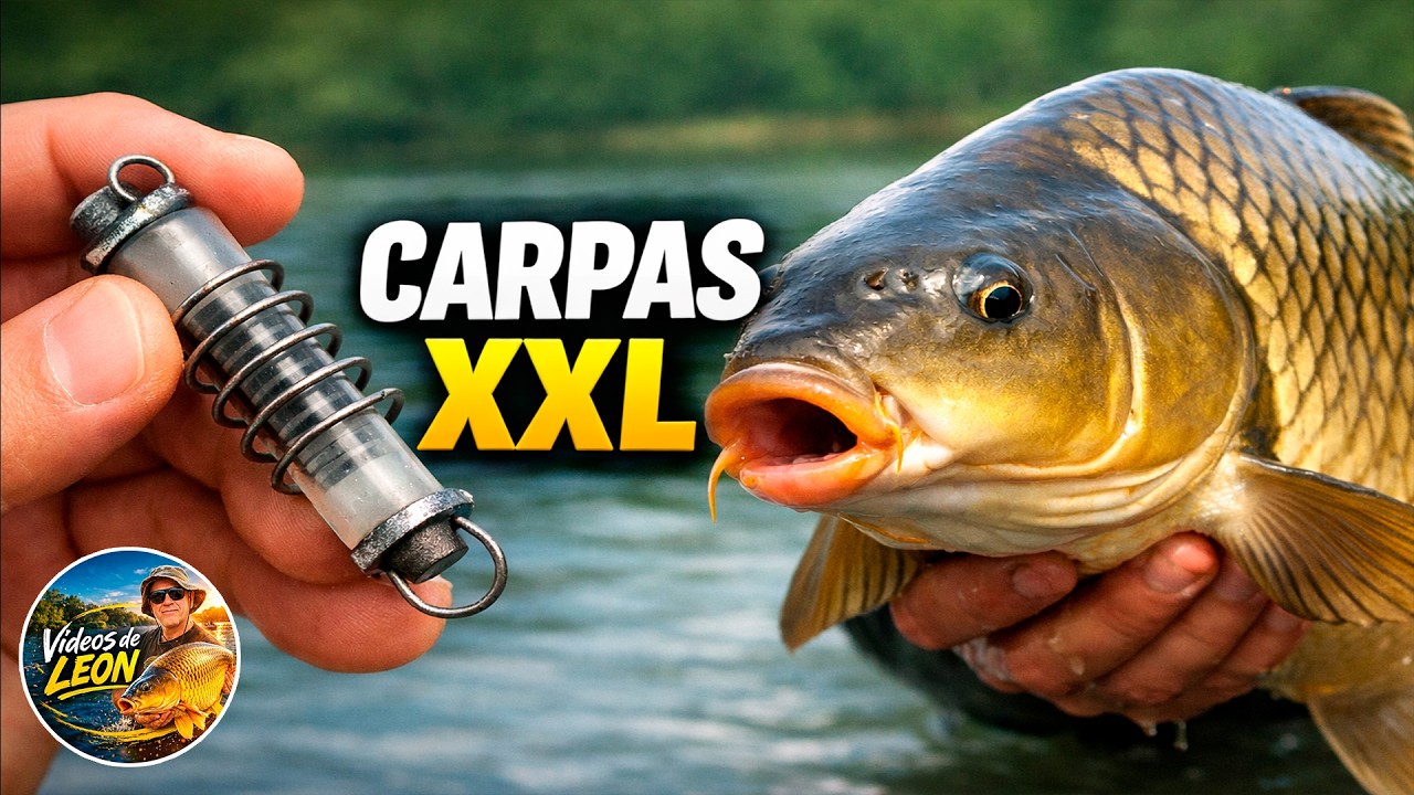 ¡PESCA MÁS FÁCIL! 🐟 Cebadores CASEROS para CARPAS, BOGAS y BAGRES | Videos de Leon