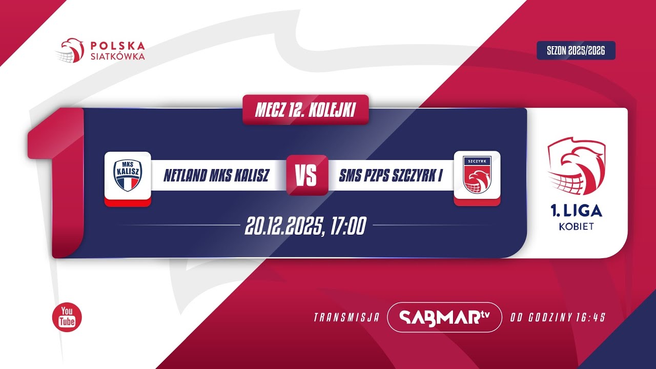 1. Liga Kobiet: Energa MKS Kalisz – SMS PZPS Szczyrk I