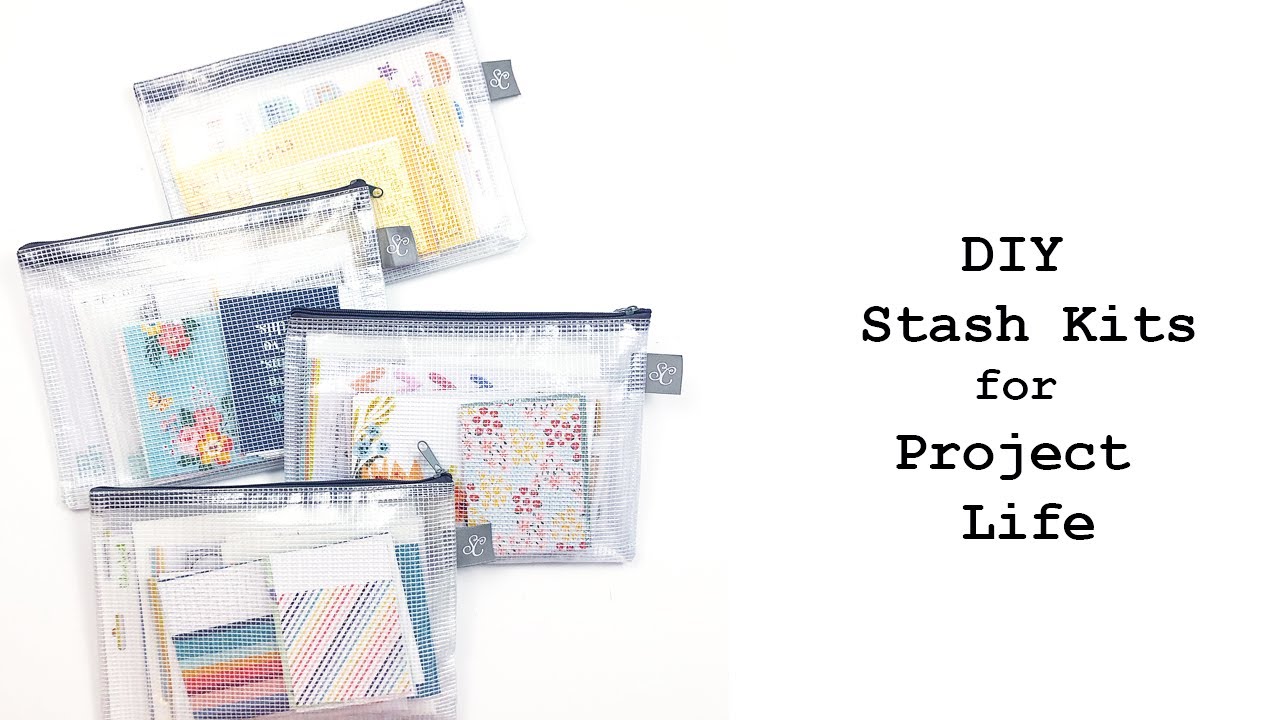DIY Stash Kits for Project Life