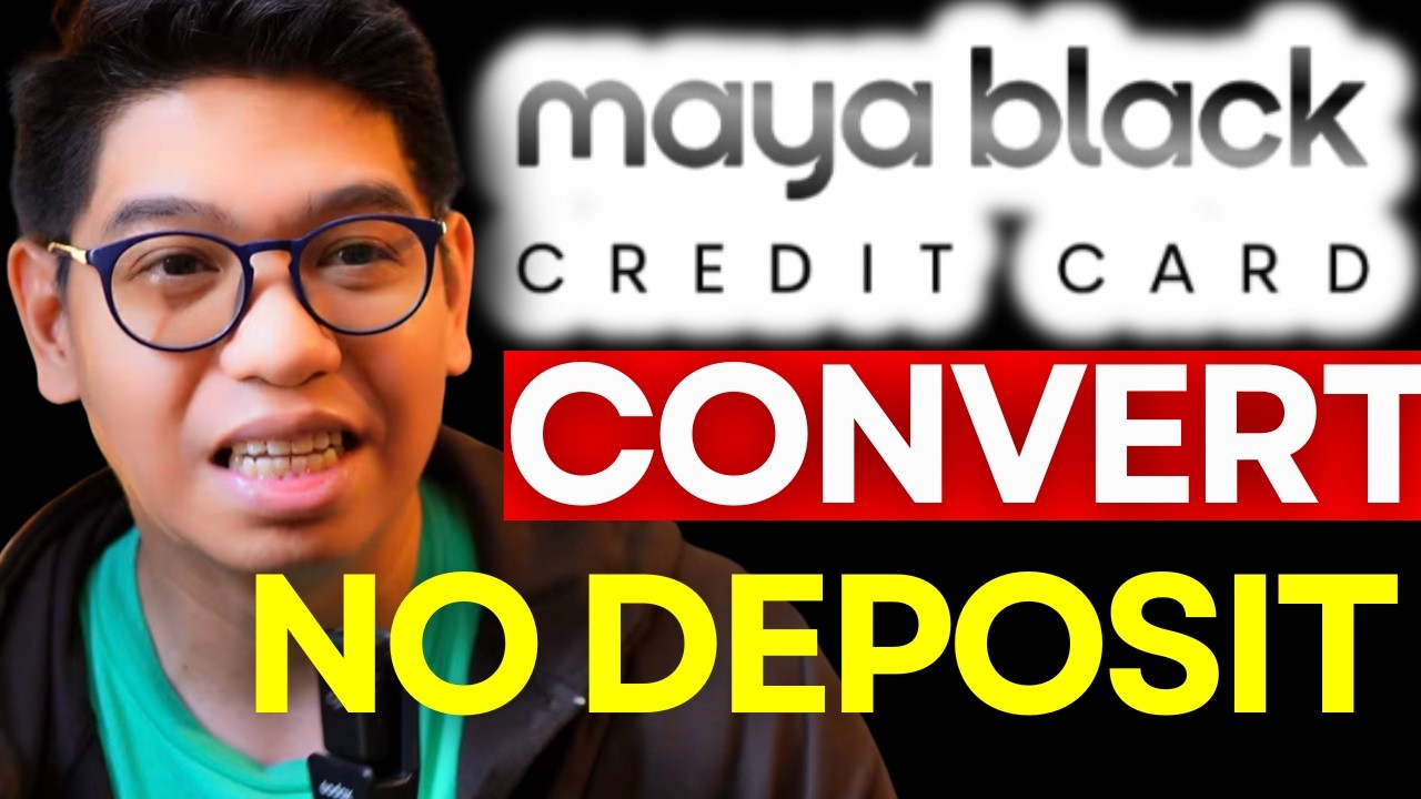 Get Your Deposit Back from Your Maya Black Credit Card If You Satisfy these Requirements!
