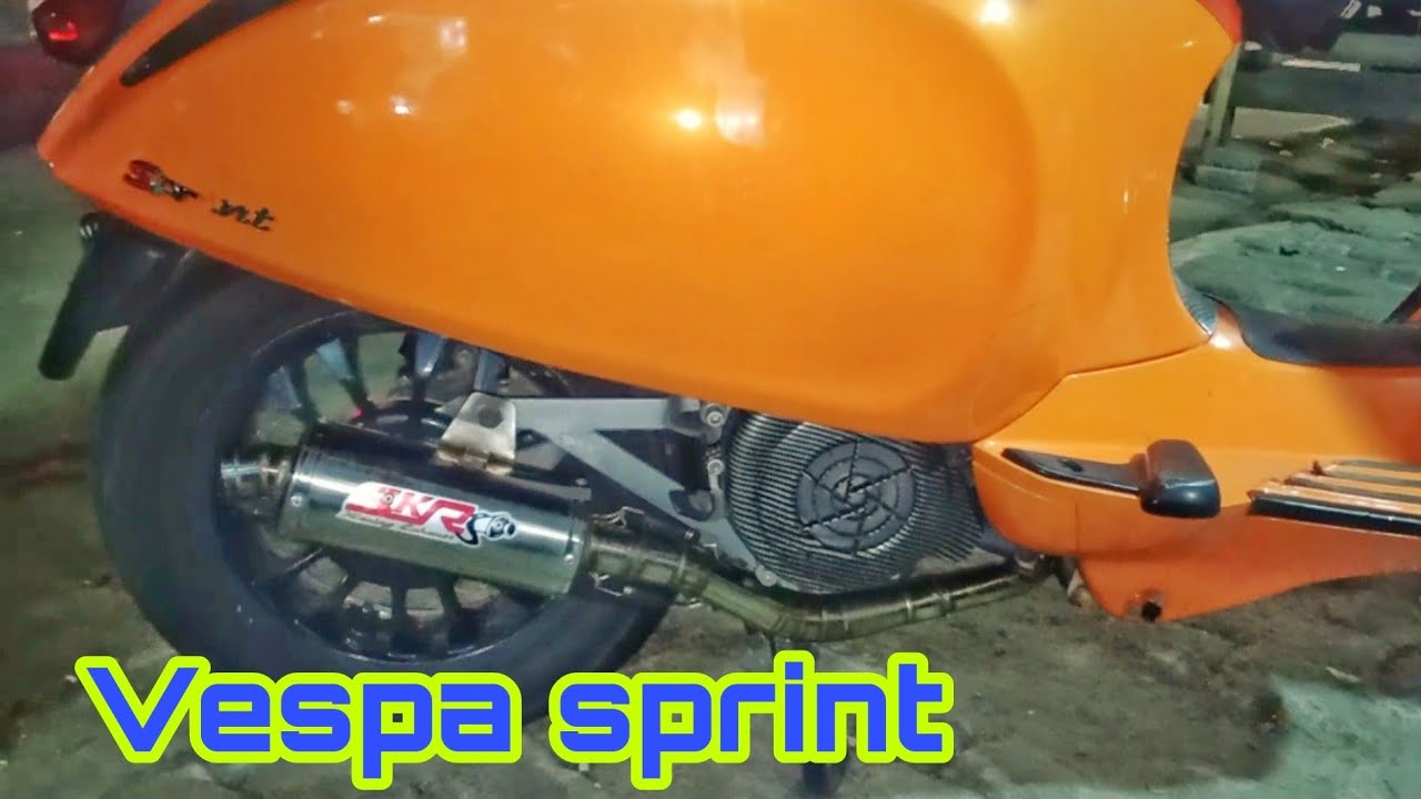 KNALPOT RACING VESPA SPRINT