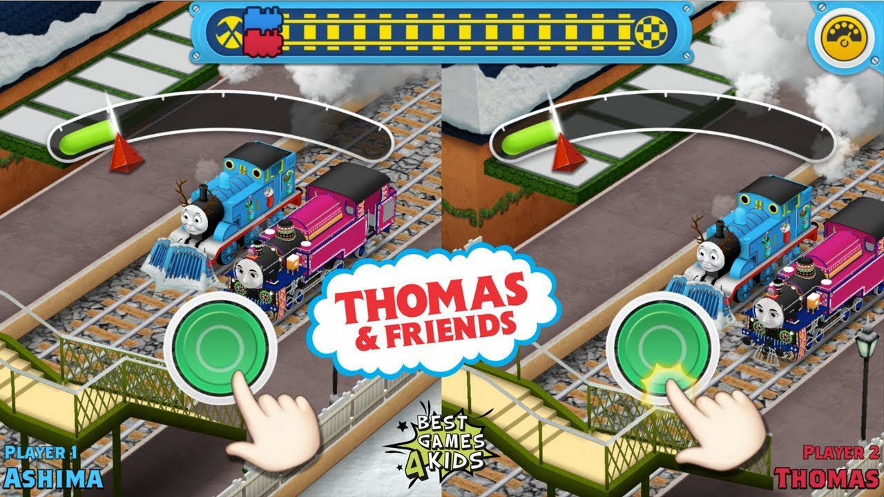 Thomas & Friends: Race On! | ASHIMA Vs THOMAS, 2 Player Mode! By Animoca Brands