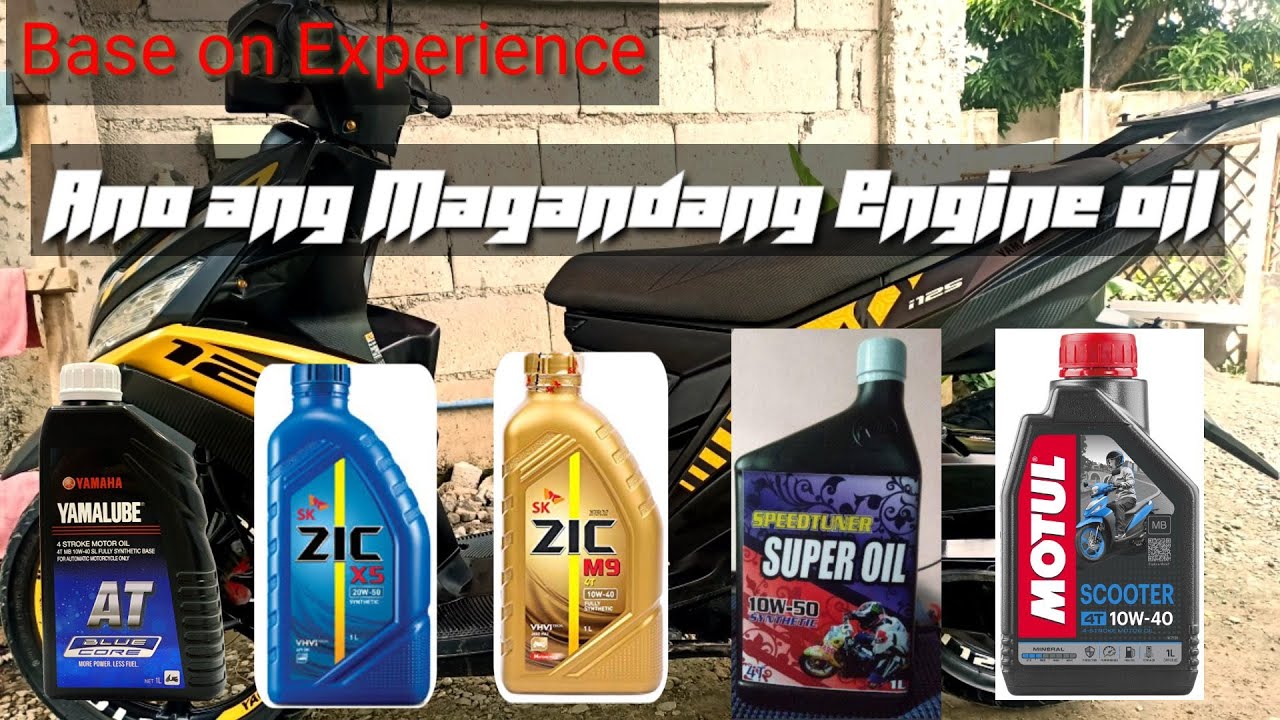 Best Engine oil for our Motorcycle | Based on my own Experience | Mio i125