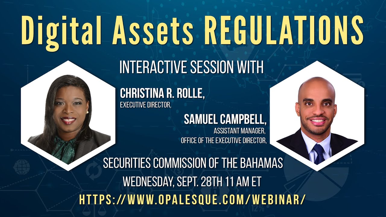 Live: Bahamas Securities Commission Presents Framework For Digital Assets Business
