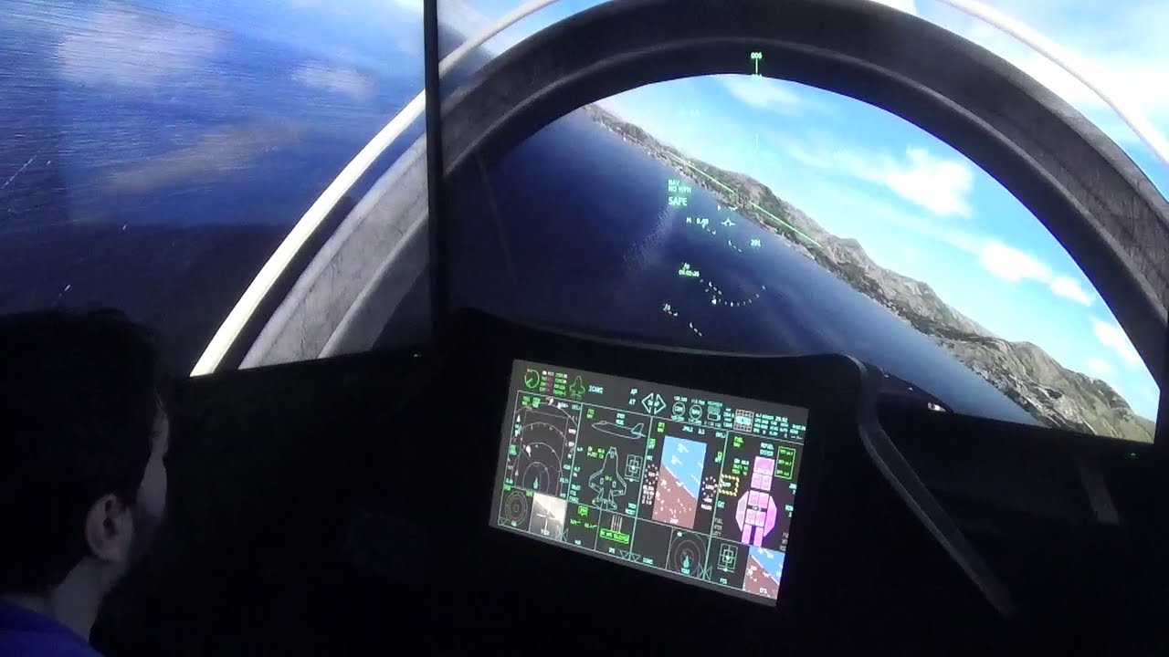 Simulateur de vol F35 11/11/2023 
