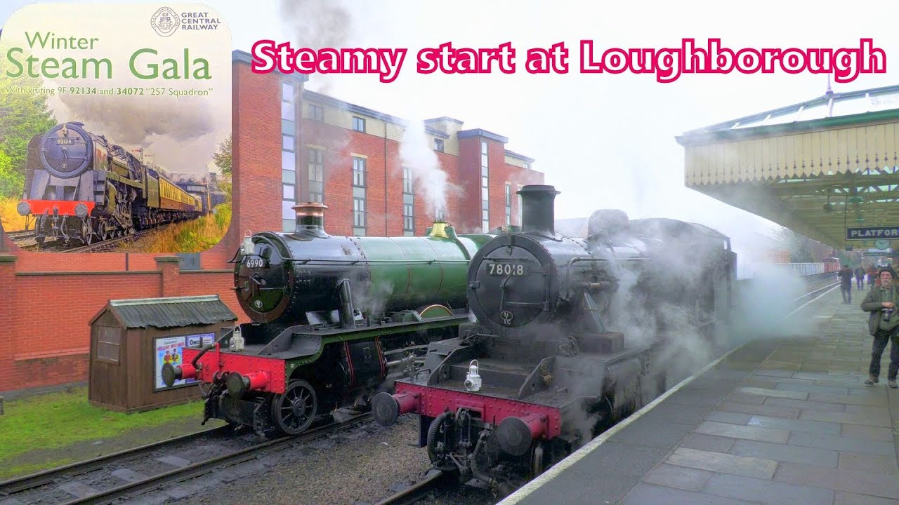 Great Central Railway. FANTASTIC day at the Winter Steam Gala. PART ONE! 23rd January 2026
