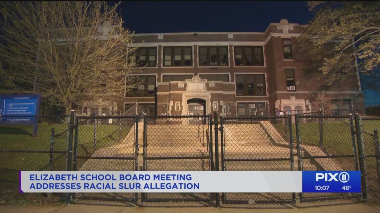 NJ school board meeting addresses racial slur allegation