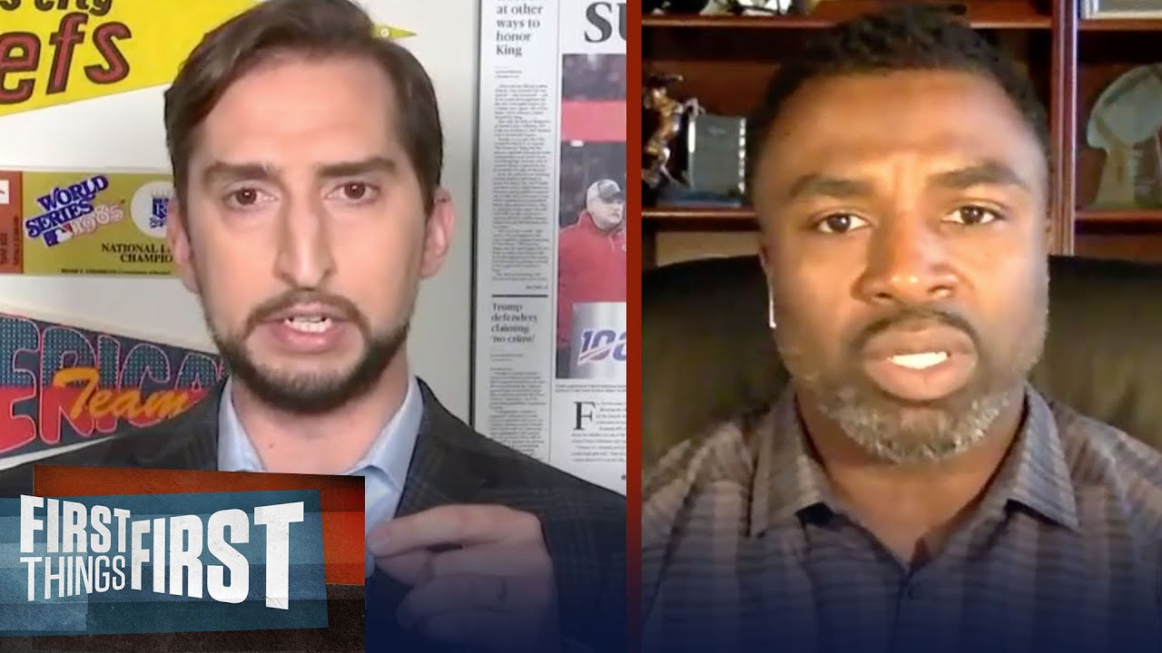 Nick Wright & sports world react to protests following death of George Floyd | FIRST THINGS FIRST