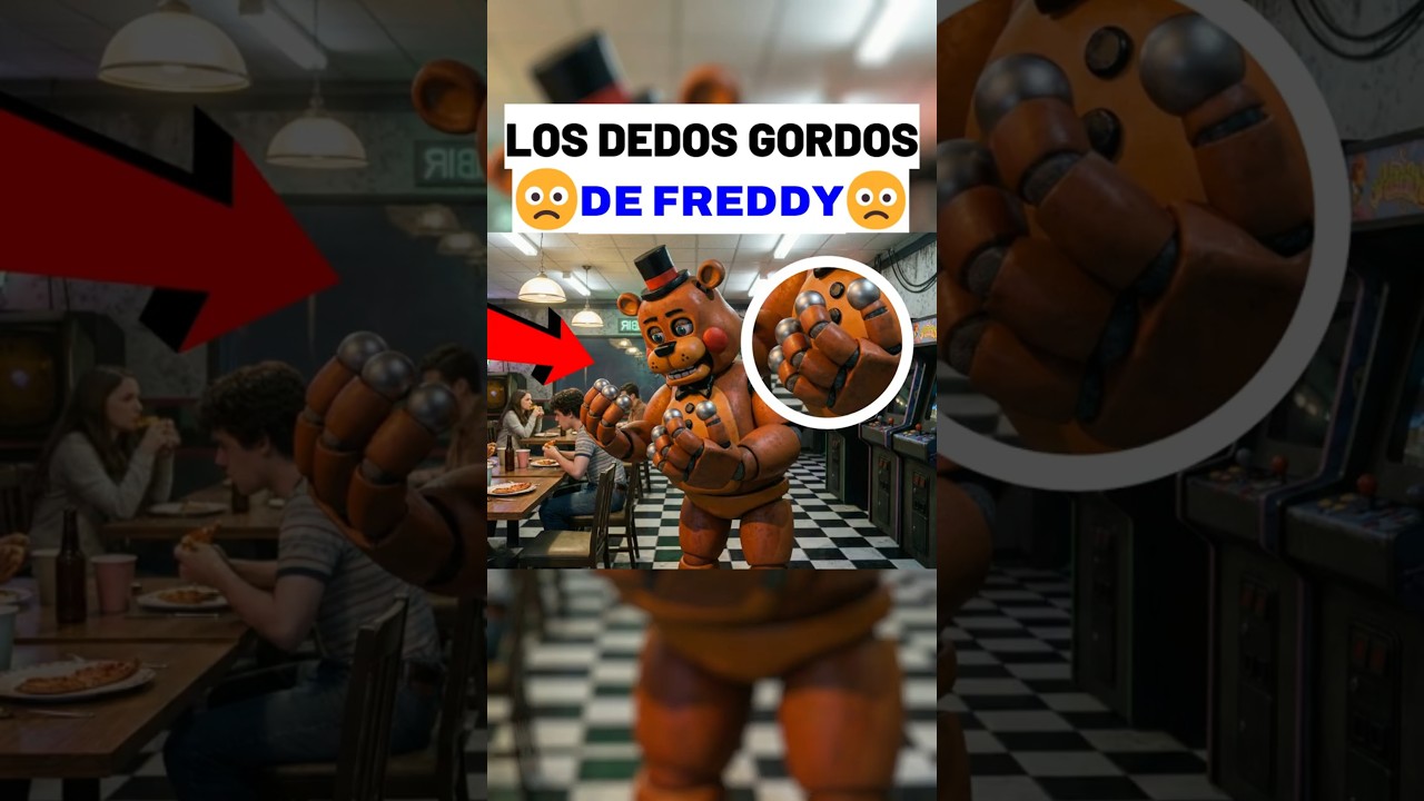 🤨LOS DEDOS GORDOS DE FREDDY | FNAF 2
