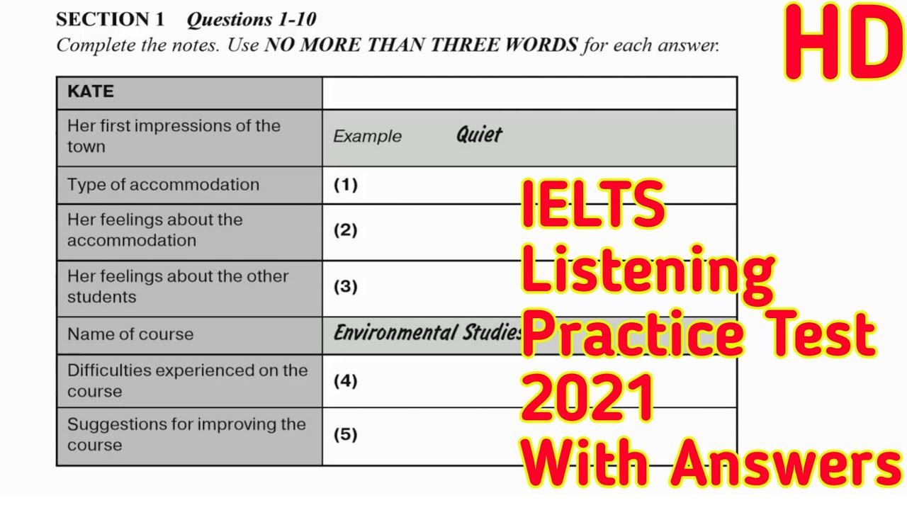 Kate IELTS Listening | Her first impression of the town IELTS Listening | Kate Listening | #IELTS