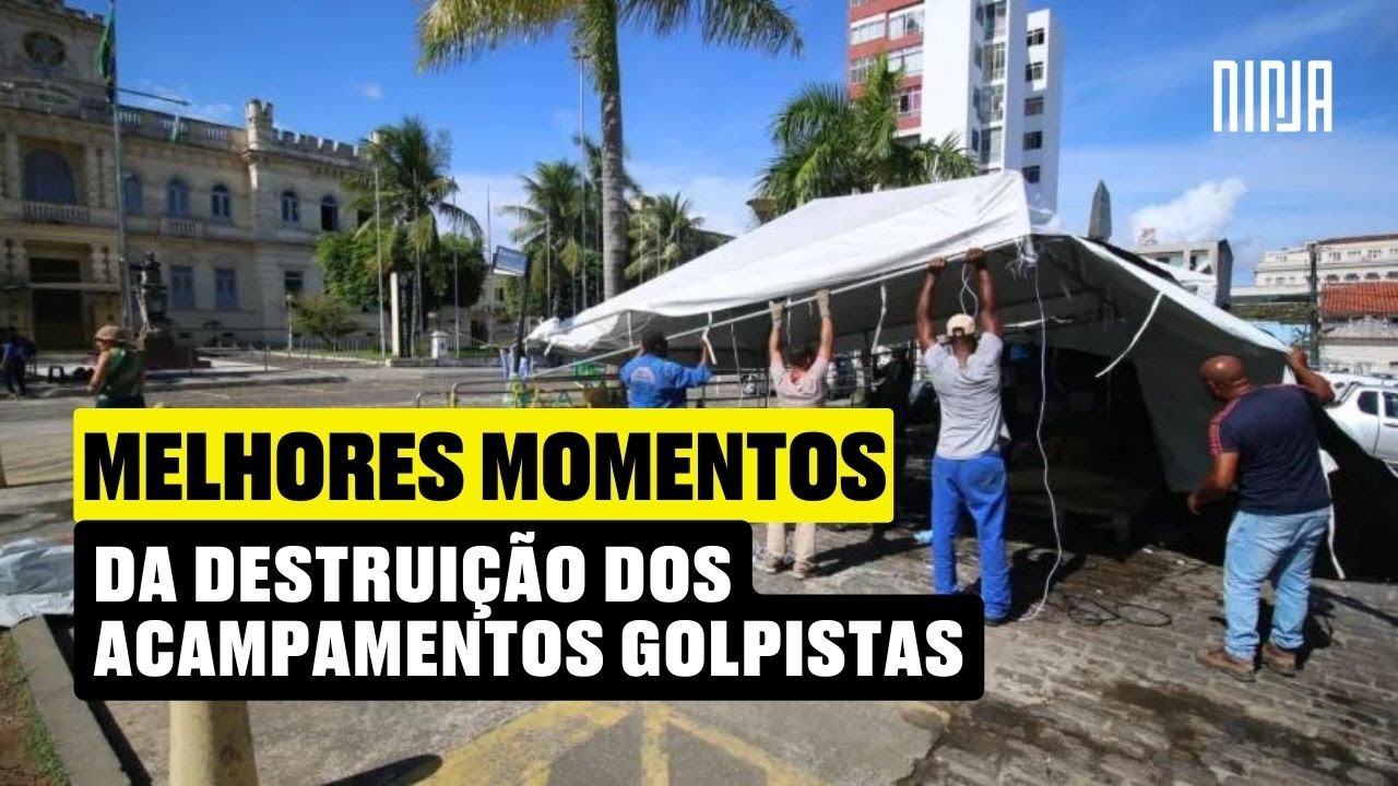 Lágrimas de Bolsominions! Compilado dos melhores momentos da destruição dos acampamentos
