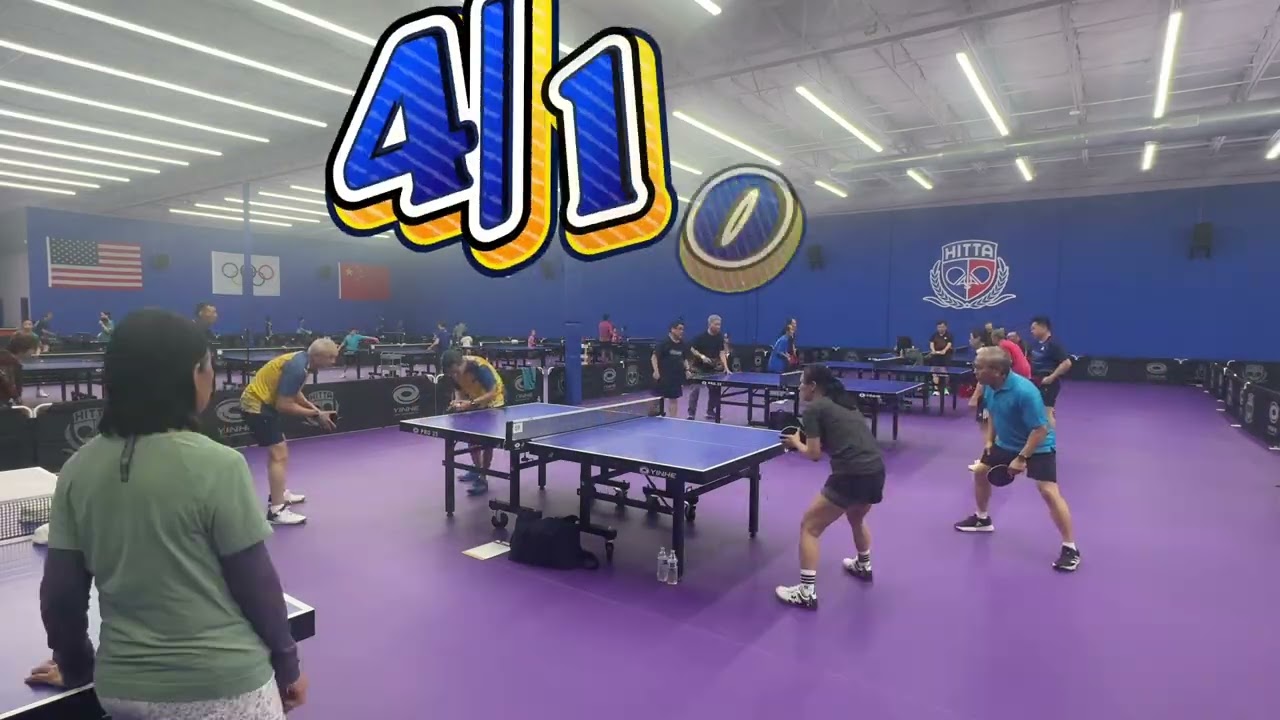 Vietnamese Houston table tennis tournerment Giải bóng bàn người Việt ở Housnton 2/8/2026. H T vs T T