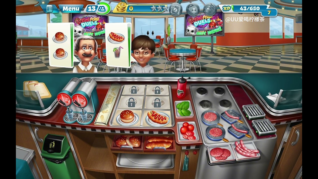 Cooking Fever ( Fast Food Court 14 )