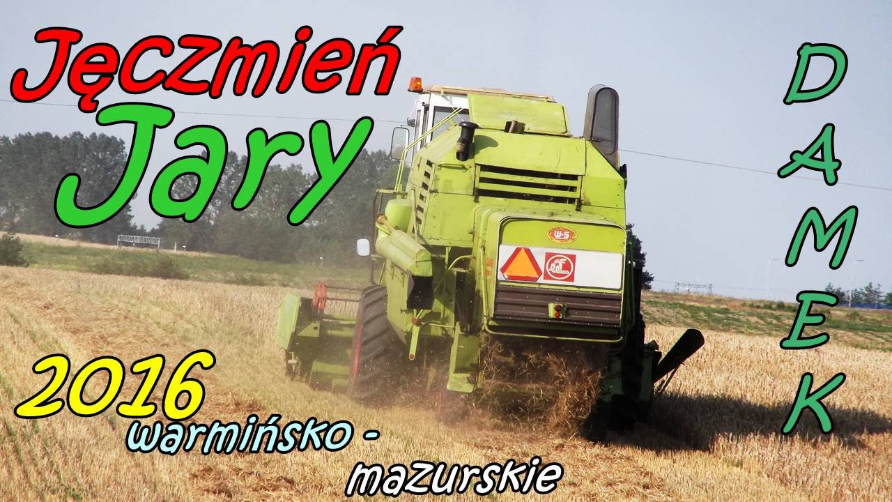 Żniwa Jęczmienne 2016 Claas Mercator 75 & Massey Ferguson 3060 *HD*