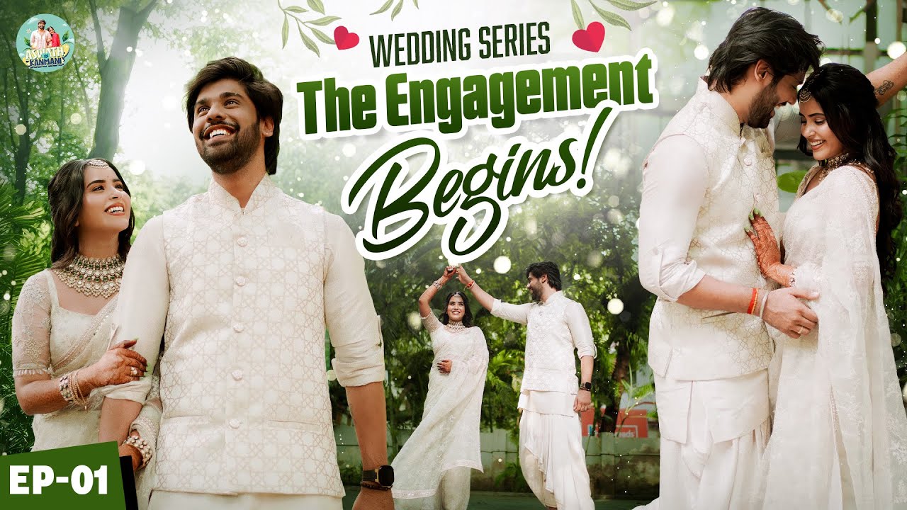 எங்களோட ENGAGEMENT இப்படி தான் நடந்துச்சு 💍 | Engagement Video | Wedding Series Ep-01 
