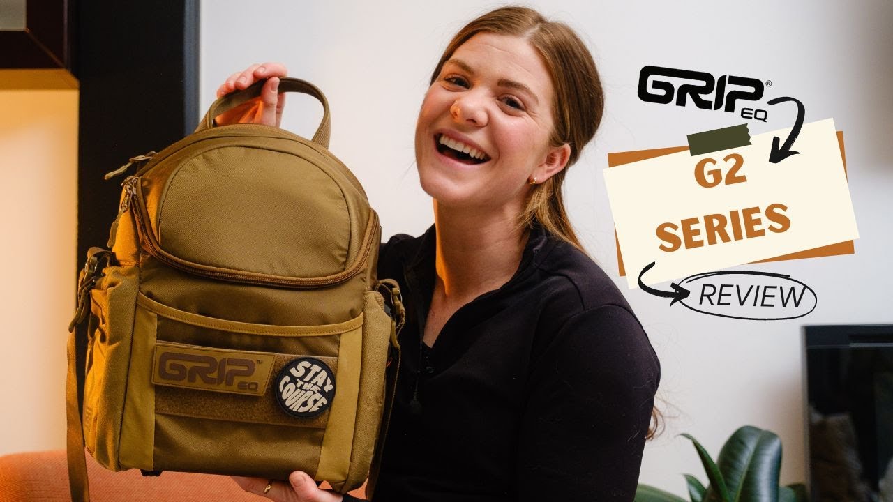 🎒 Grip-EQ G2 series disc golf bag- quick review!