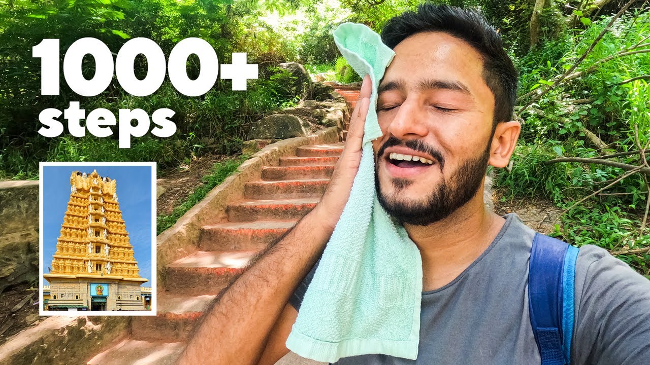 1000+ steps to Chamundi Hill in Mysore