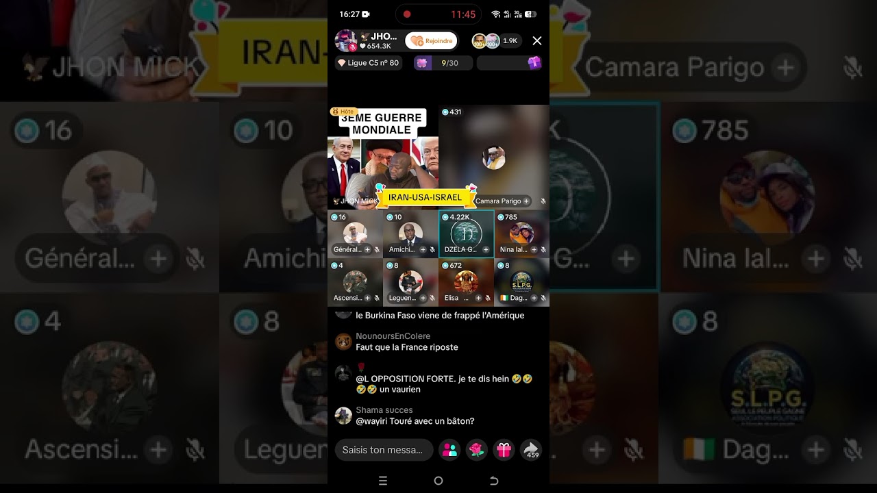 LIVE DE JHON : CONFLIT AMERICO-ISRAELIEN ESCALADE D'UNE 3E GUERRE MONDIALE ? 