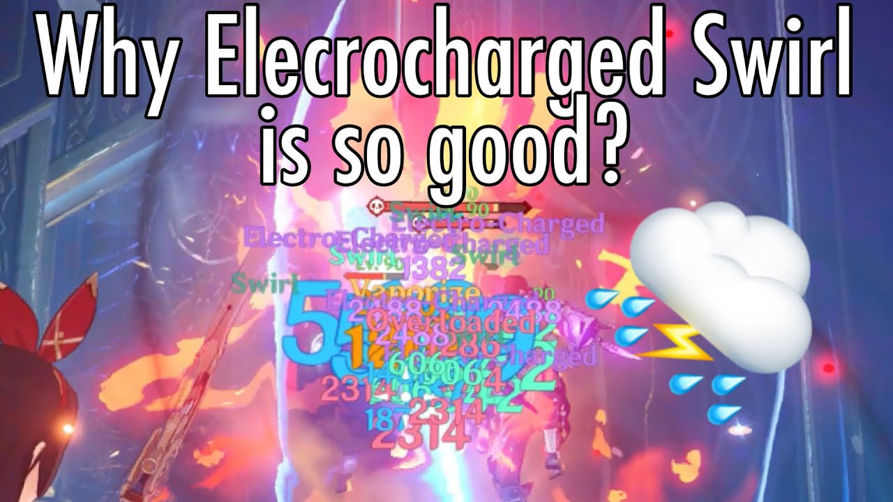 The reason why Electrocharged Swirl is so strong & how to do it - Genshin impact