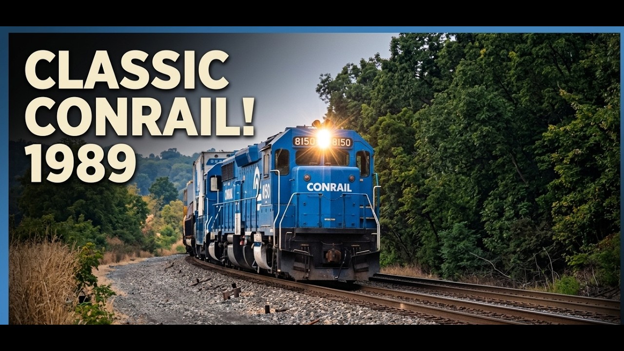 CSX and Conrail (Filmed by Bob Sechler) 1989