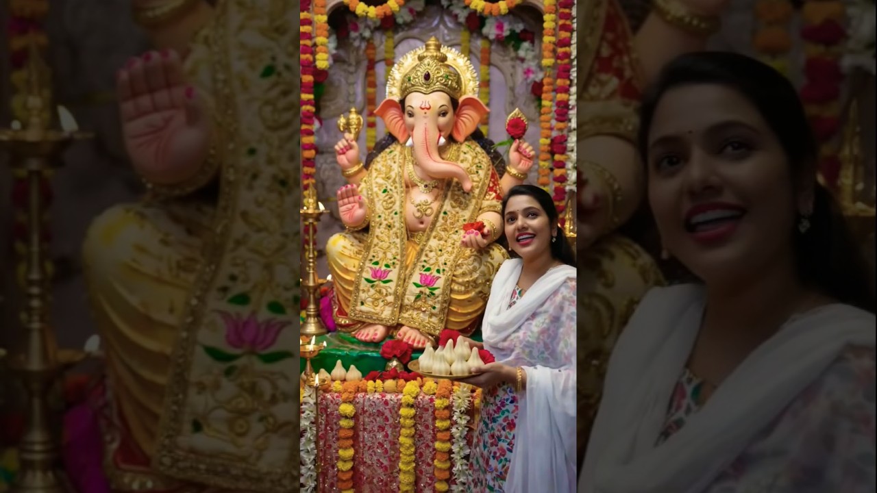 🙏जय गणेश देवा🙏#sorts #viralvideo#bhaktisong सभी विघ्न होंगे दूर🙏