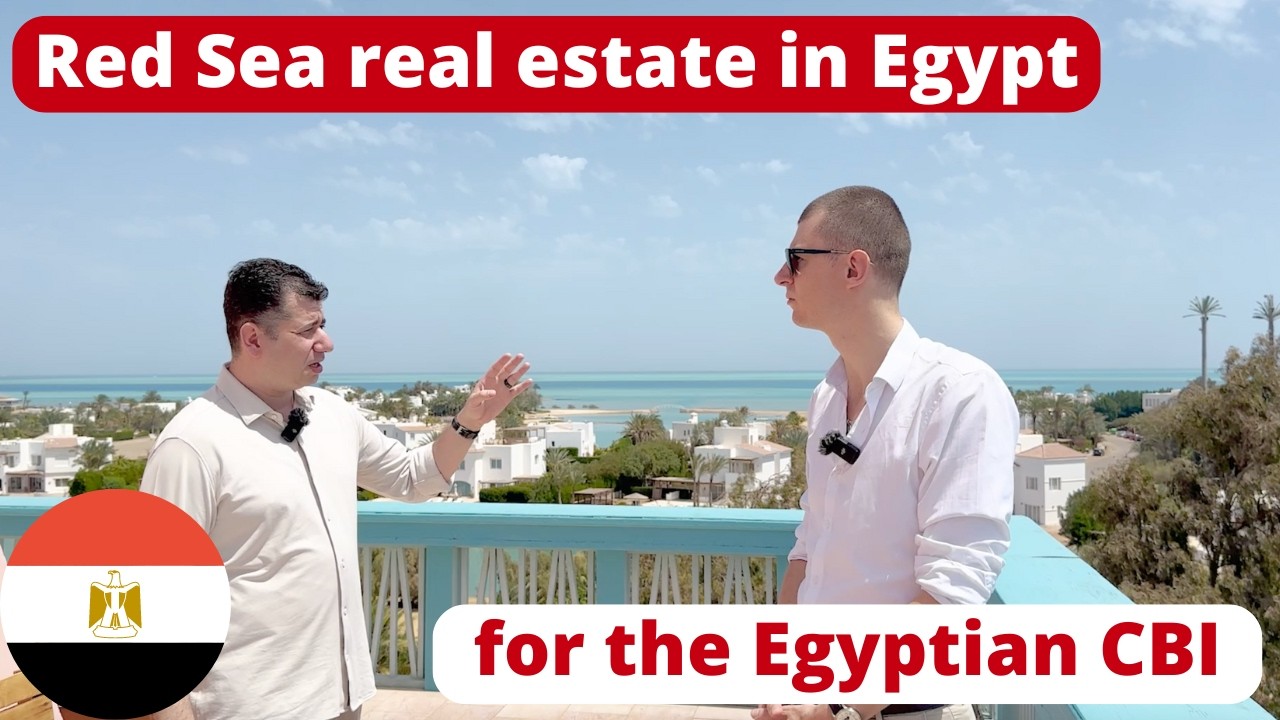 Red Sea real estate in Egypt with free citizenship