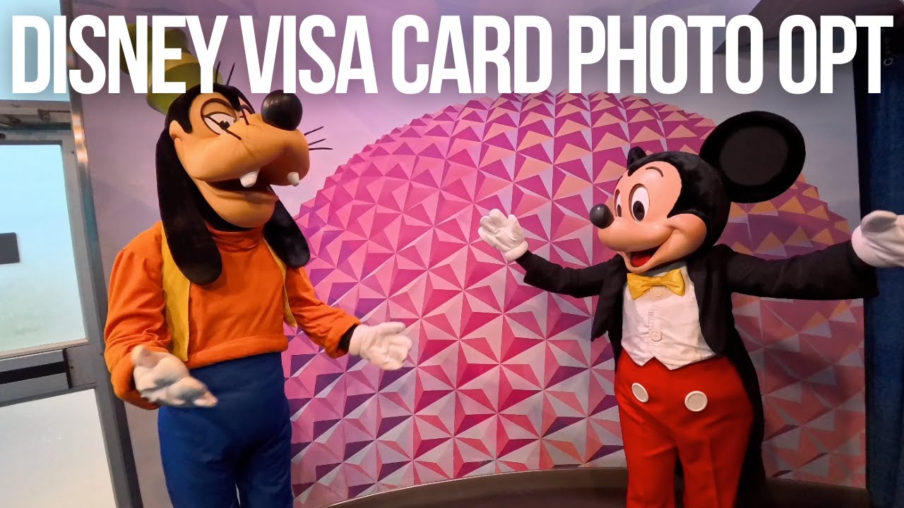 Disney Visa Card Member Photo Opportunity Meet & Greet at EPCOT