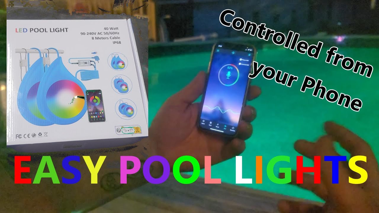 Must Have LED Pool Lights by Lylmle