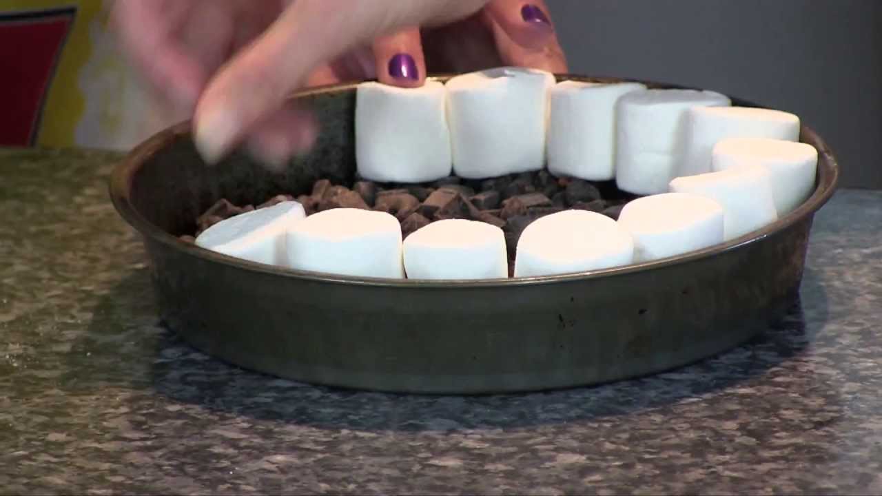 Trempette choco-guimauve! Hummmm!